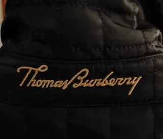 Chaqueta Burberry Mujer Negra Multicolor