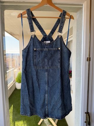 Vestido vaquero Zara azul
