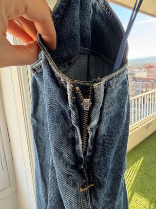 Vestido vaquero Zara azul