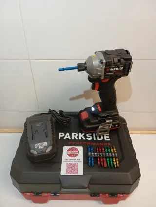 Parkside Performance Atornillador impacto kit