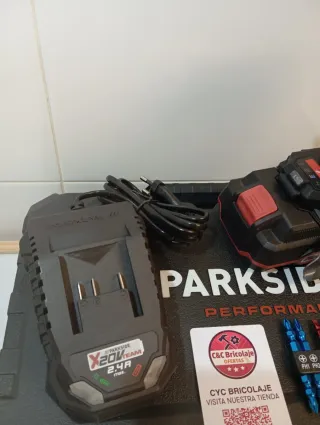 Parkside Performance Atornillador impacto kit