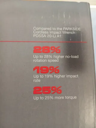 Parkside Performance Atornillador impacto kit