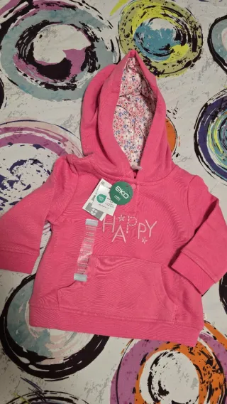 Completo bimba fuxia 9 mesi nuovo con cartellino
