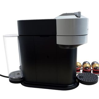 Cafetera Nexpresso Vertuo Next Gris Claro.