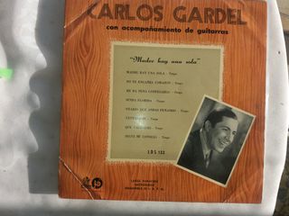2 Vinilos Carlos Gardel - Industria Argentina