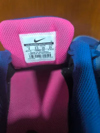 Zapatillas Nike Mujer Azul y Rosa