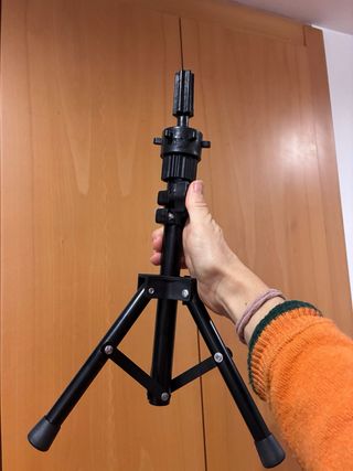 Maniquí cabeza con soporte trípode