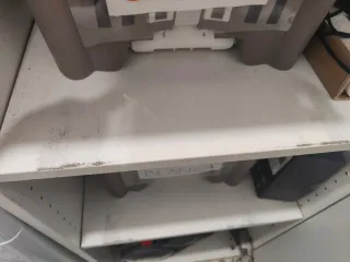 Mueble lavandería madera blanco