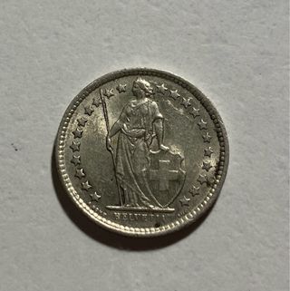 1/2 Franco Suizo 1963