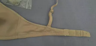 Sujetador Begoña T/85B. Color carne y Blanco.