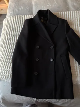 Abrigo Negro Mujer