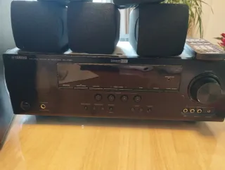 Amplificador 5.1 Yamaha Negro