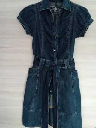 Vestido vaquero camisero