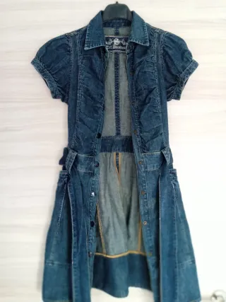 Vestido vaquero camisero
