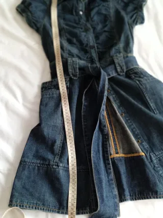 Vestido vaquero camisero