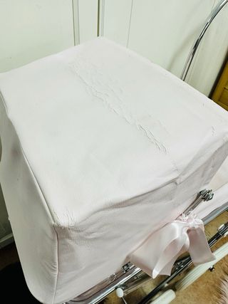 Carrito de muñecas Bebelux rosa