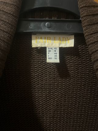 Chaqueta punto cremallera DAVID & ELENA S