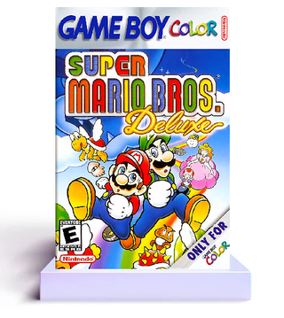 Flyer Super Mario Bros. Deluxe Game Boy Color