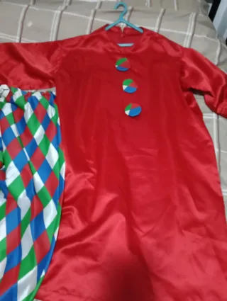 Disfraz de payaso para hombre o mujer