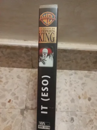 VHS IT (Eso) 1997 Stephen King. Película de culto