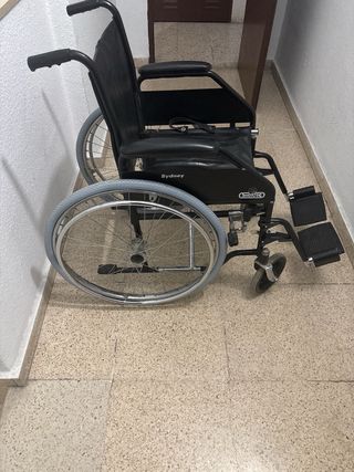 Silla de ruedas negra Sidney(Shortes)