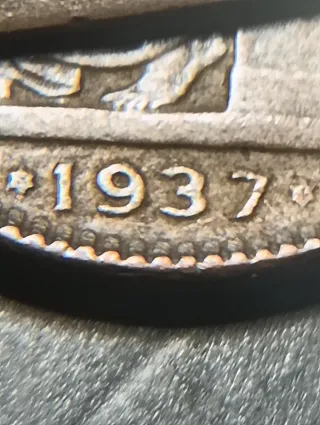 Moneda 50 céntimos República Española 1937*3*4