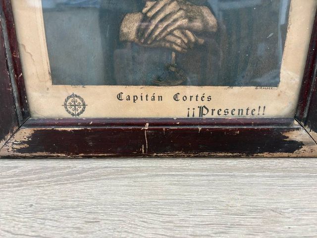 GRABADO DEL CAPITÁN CORTÉS