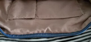 Bolso bandolera vaquero con parche