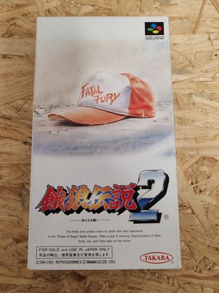 Fatal Fury 2 Super Famicom SNK Japón