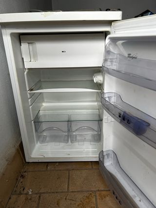 Nevera blanca Whirlpool