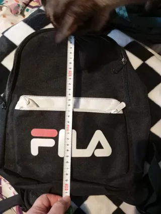 Mochila pequeña Fila negra