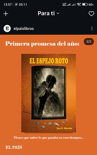 Novela: "El espejo roto"