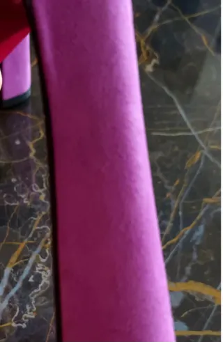 Decolleté con tacco grigio e fucsia