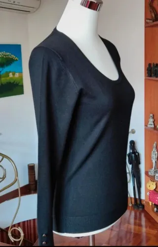 Maglione Artigli donna nero taglia S