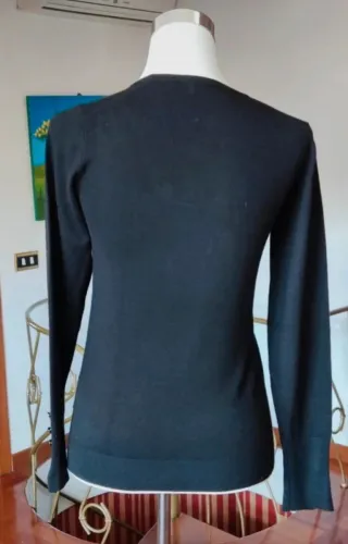 Maglione Artigli donna nero taglia S