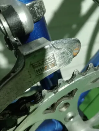 Bicicleta Carretera Vintage Razesa Azul.