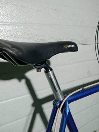 Bicicleta Carretera Vintage Razesa Azul.