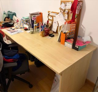 Escritorio tipo oficina madera