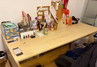 Escritorio tipo oficina madera