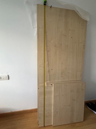 Escritorio tipo oficina madera + otros