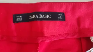Pantalones Zara Rojos