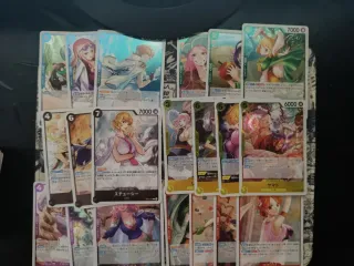 Lotto One Piece EB03 JP - 136 carte (no doppie)