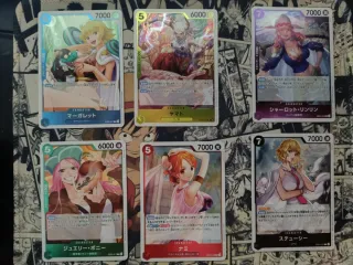 Lotto One Piece EB03 JP - 136 carte (no doppie)