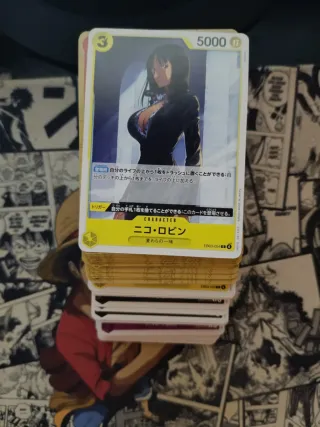 Lotto One Piece EB03 JP - 136 carte (no doppie)