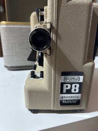 Proyector Cine Eumig P8 Vintage Beige