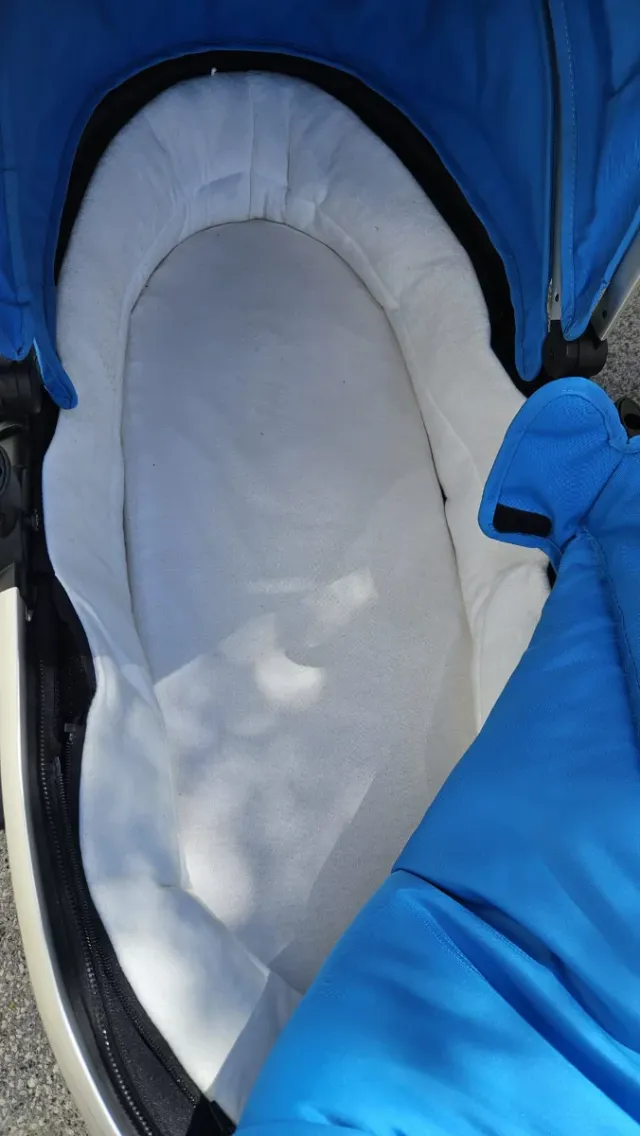 Capazo Silver Cross Azul