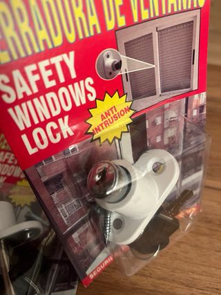 Lote 2 Cerraduras Seguridad Ventanas