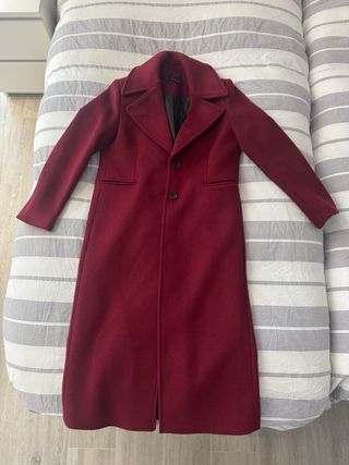 Abrigo largo lana Sfera Talla S