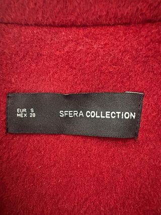 Abrigo largo lana Sfera Talla S