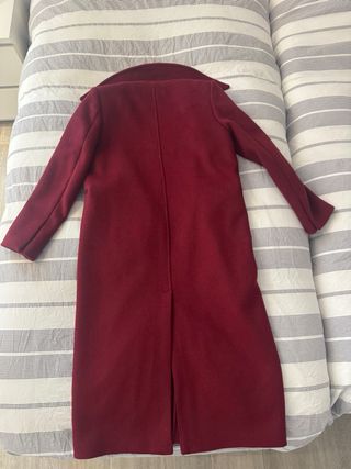 Abrigo largo lana Sfera Talla S